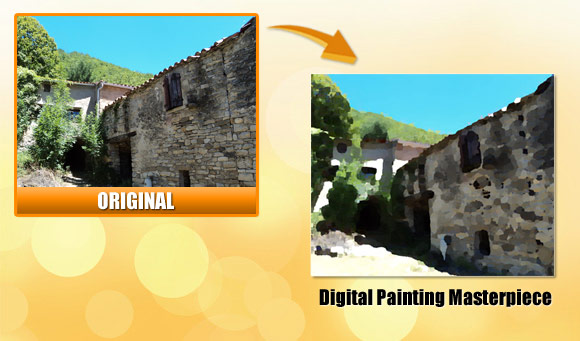 convert photo to painting software online free